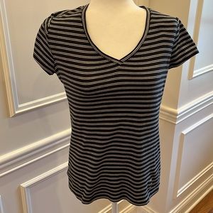 Talbots V-neck Short Sleeve Shirt